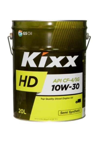 Масло моторное полусинтетическое KIXX HD 10W-30 CF-4/SG   20L
