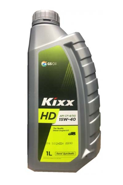 Масло моторное полусинтетическое KIXX HD 15W-40 CF-4/SG   1L