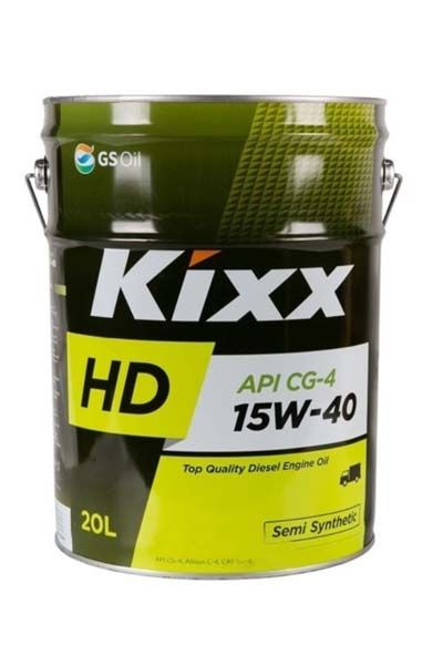 Масло моторное полусинтетическое KIXX HD 15W-40 CG-4   20L