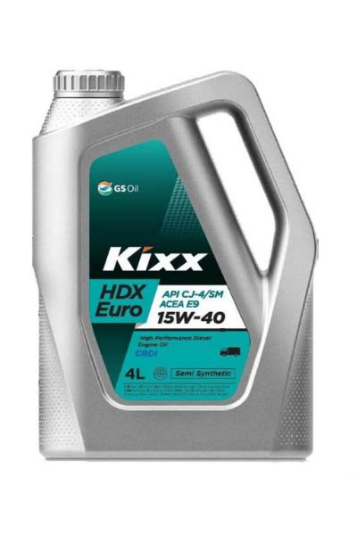 Масло моторное полусинтетическое KIXX HDX Euro 15W-40  4L