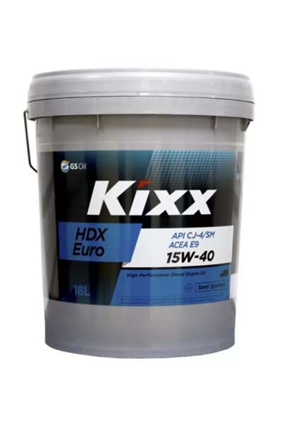 Масло моторное полусинтетическое KIXX HDX Euro 15W-40  18L