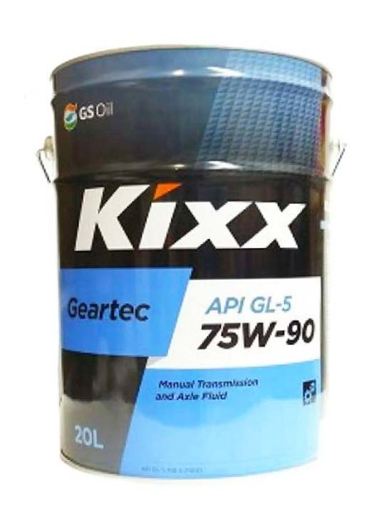 Масло трансмисионное  Kixx Geartec GL-5 75W-90  20L