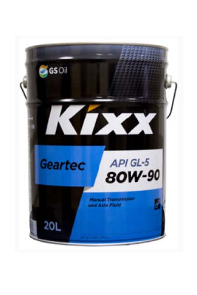 Масло трансмисионное Kixx Geartec GL-5 80W-90  20L