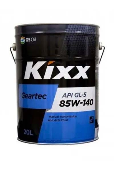 Масло трансмисионное Kixx Geartec GL-5 85W-140  20L