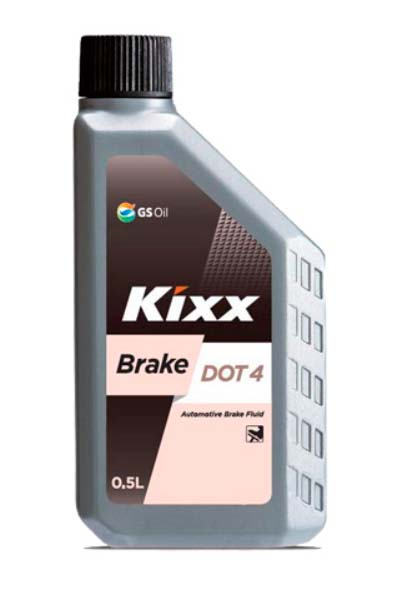 Жидкость тормозная Kixx Brake DOT 4 0,5L