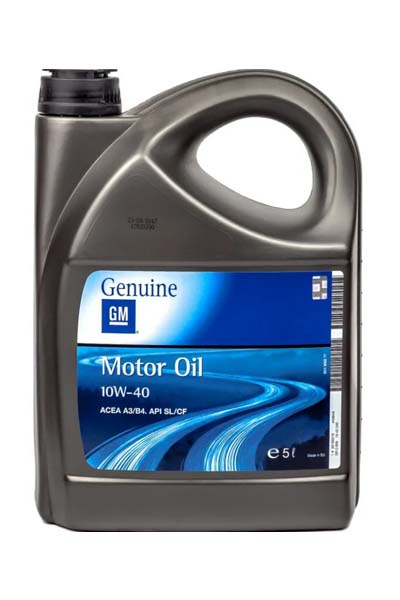 Масло моторное полусинтетическое GM 10W-40 A3/B3 SL/CF SS   5L