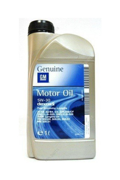 Масло моторное синтетическое GM DEXOS 2 5W-30 SM/CF 1L