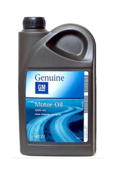 Масло моторное полусинтетическое GM 10W-40 SL/CF 2L