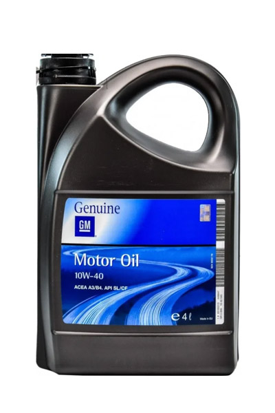 Масло моторное полусинтетическое GM 10W-40 SL/CF 4L