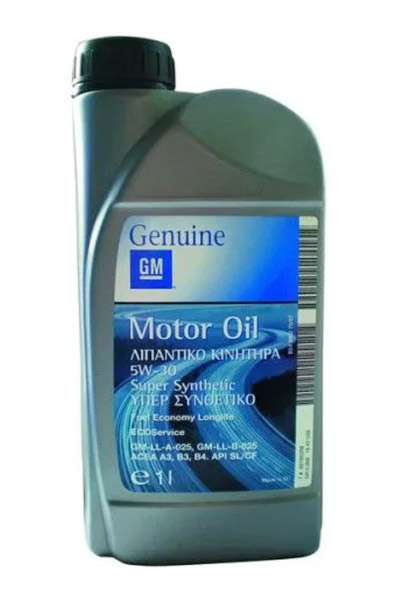 Масло моторное полусинтетическое GM 5W-30 1L