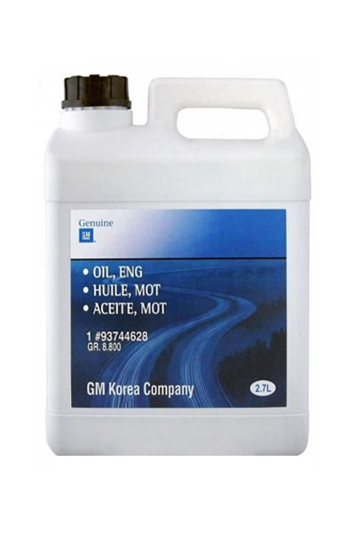 Масло моторное синтетическое GM ENGINE OIL 5W-30 2,7L