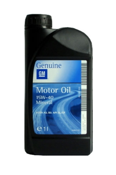 Масло моторное минеральное GM 15W-40  1L