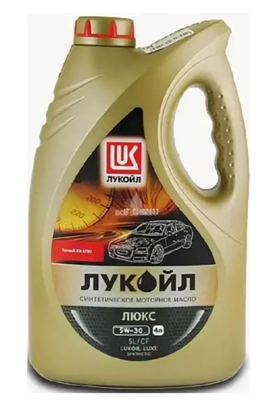 Масло моторное синтетическое LUKOIL LUXE SYNTHETIC 5W-30 SL/CF 4L