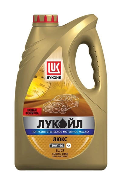 Масло моторное полусинтетическое LUKOIL LUXE SEMI-SYNTHETIC 10W-40 SL/CF 4L