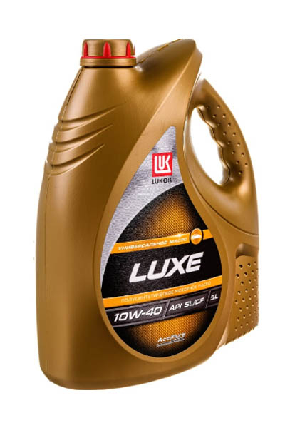 Масло моторное полусинтетическое LUKOIL LUXE SEMI-SYNTHETIC 10W-40 SL/CF 5L