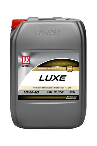 Масло моторное полусинтетическое LUKOIL LUXE SEMI-SYNTHETIC 10W-40 SL/CF 20L