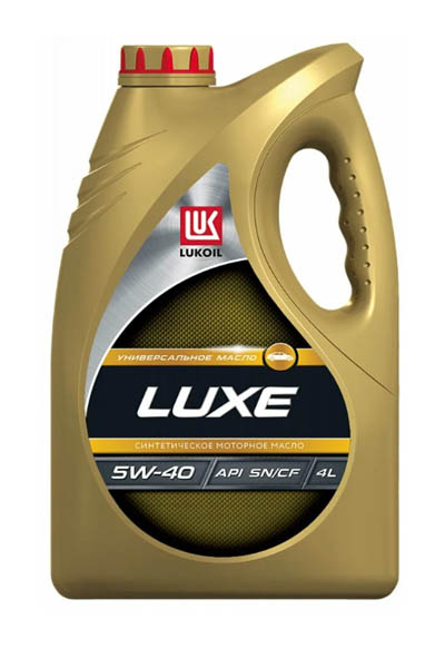 Масло моторное синтетическое LUKOIL LUXE SYNTHETIC 5W-40 SN/CF 4L