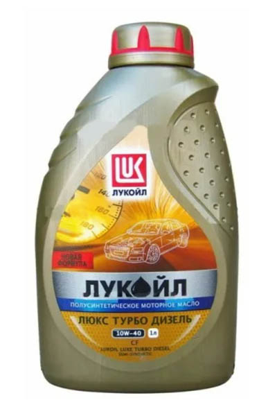 Масло моторное полусинтетическое LUKOIL LUXE TURBO DIESEL 10W-40 CF 1L