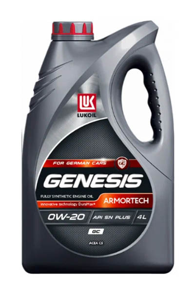 Масло моторное синтетическое LUKOIL GENESIS ARMORTECH GC 0W-20 SN PLUS 4L
