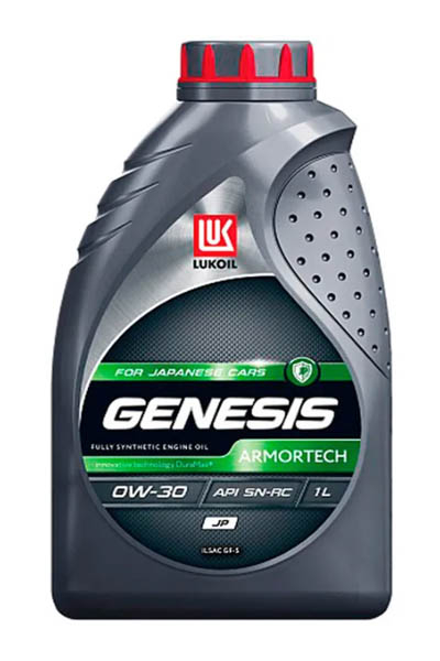 Масло моторное синтетическое LUKOIL GENESIS ARMORTECH JP 0W-30 SN/SN-RC 1L