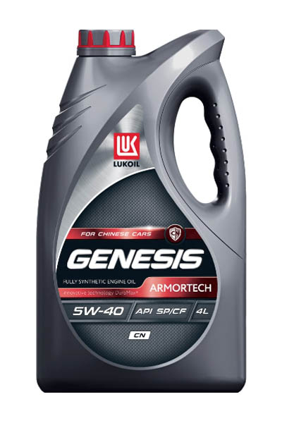 Масло моторное синтетическое LUKOIL GENESIS ARMORTECH CN 5W-40 SP/CF 4L