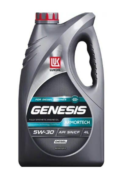 Масло моторное синтетическое LUKOIL GENESIS ARMORTECH DIESEL 5W-30 SN/CF 4L