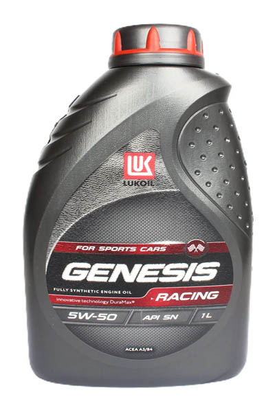 Масло моторное PAO-синтетическое LUKOIL GENESIS RACING 5W-50 SN/CF 1L