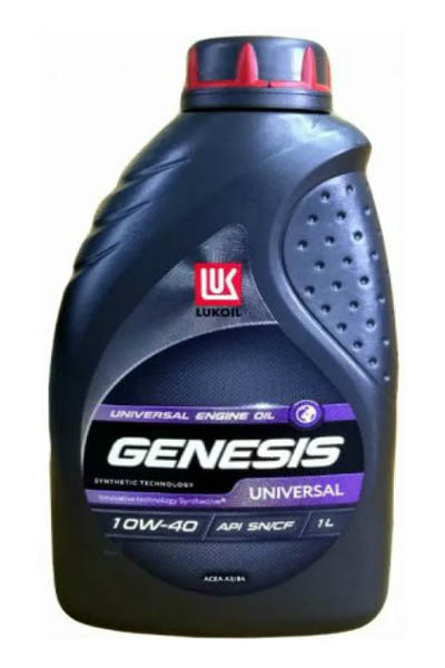 Масло моторное полусинтетическое LUKOIL GENESIS UNIVERSAL SN/CF 10W-40 1L
