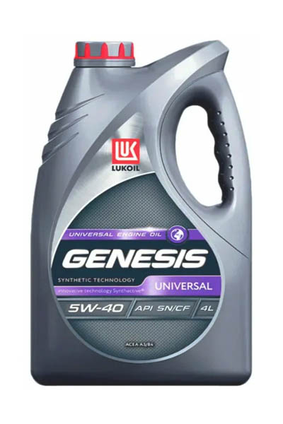 Масло моторное полусинтетическое LUKOIL GENESIS UNIVERSAL 5W-40 SN/CF 4L