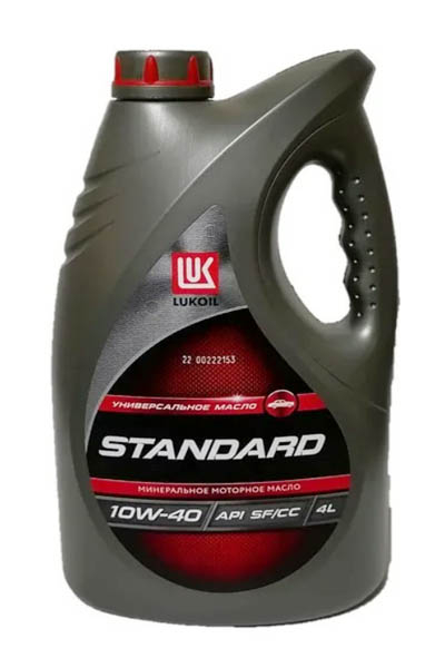 Масло моторное минеральное LUKOIL STANDARD 10W-40 SF/CC 4L