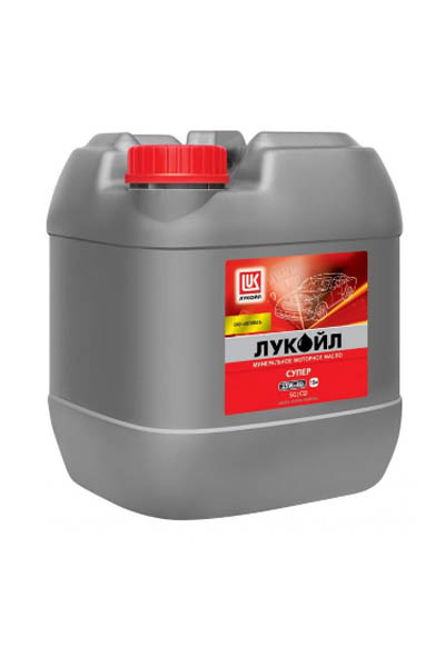 Масло моторное минеральное LUKOIL SUPER 15W-40 SG/CD 20L