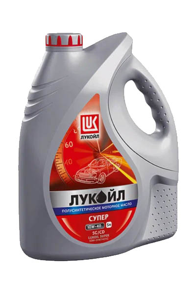 Масло моторное полусинтетическое LUKOIL SUPER SEMI-SYNTHETIC 10W-40 SG/CD 5L