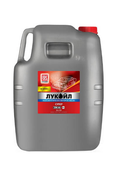 Масло моторное полусинтетическое LUKOIL SUPER SEMI-SYNTHETIC 10W-40 SG/CD 50L