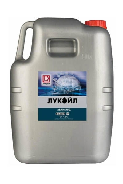 Масло моторное полусинтетическое LUKOIL AVANGARDE 10W-40 CF-4/SG  49L