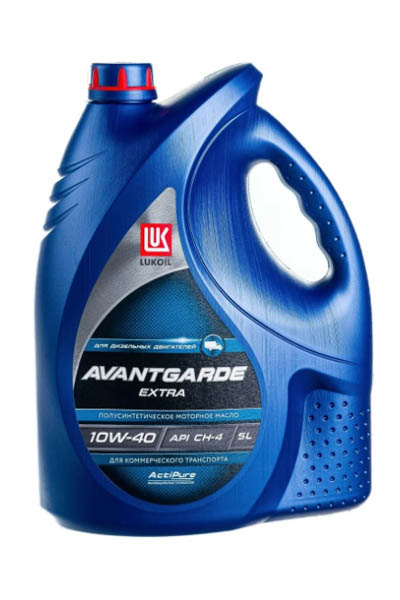 Масло моторное полусинтетическое LUKOIL AVANTGARDE EXTRA CH-4/SJ 10W-40 5L