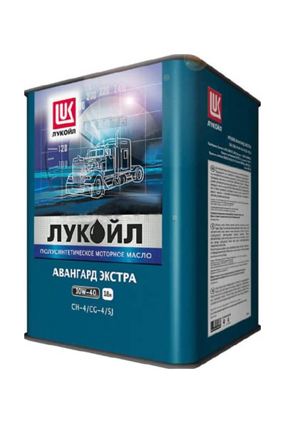 Масло моторное полусинтетическое LUKOIL AVANTGARDE EXTRA CH-4/SJ 10W-40 18L