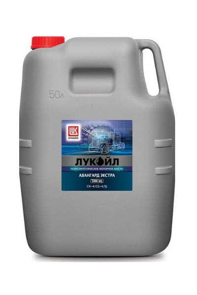 Масло моторное полусинтетическое LUKOIL AVANTGARDE EXTRA CH-4/SJ 10W-40 49L