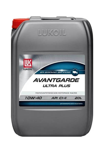 Масло моторное полусинтетическое AVANTGARDE ULTRA PLUS 10W-40 CI-4/SL 20L