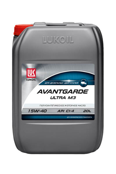 Масло моторное полусинтетическое AVANTGARDE ULTRA M3 15W-40 CI-4 20L