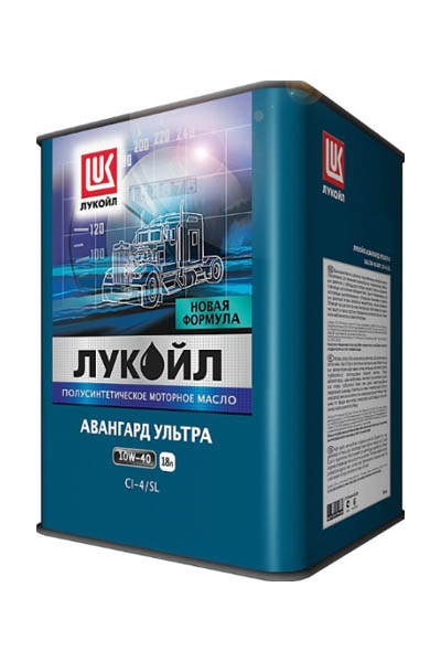 Масло моторное полусинтетическое AVANTGARDE ULTRA 10W-40 CI-4/SL 18L