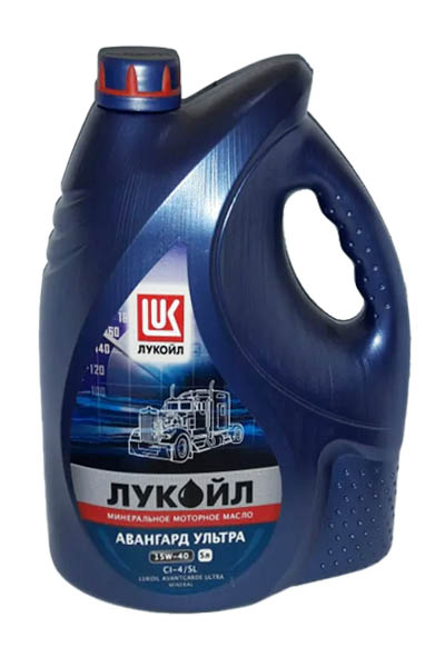 Масло моторное полусинтетическое AVANTGARDE ULTRA 15W-40 CI-4/SL 5L