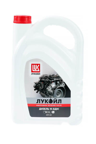 Масло моторное минеральное LUKOIL DIESEL М-8ДМ 20 CD 5L