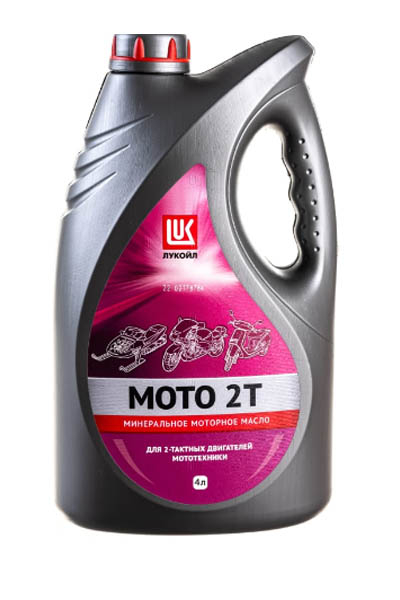 Масло моторное минеральное LUKOIL MOTO 2T TC 4L