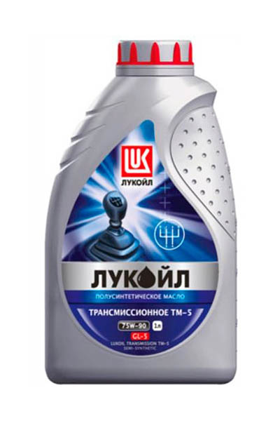 Масло трансмиссонное полусинтетическое LUKOIL ТМ-5 75W-90 GL-5 1L