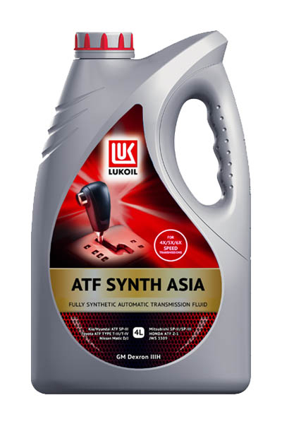 Масло трансмиссонное синтетическое LUKOIL ATF SYNTH ASIA 4L