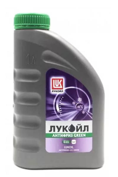 Антифриз LUKOIL G11 GREEN готовый 1кг