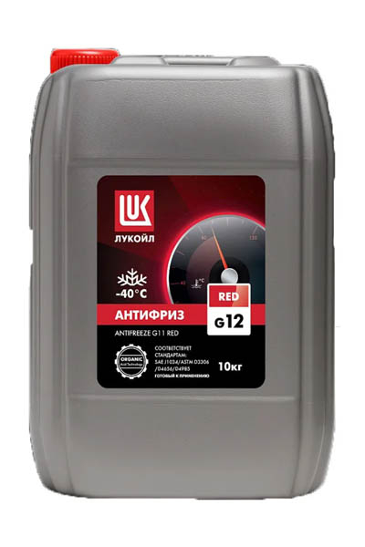 Антифриз  LUKOIL G12 RED готовый 10кг