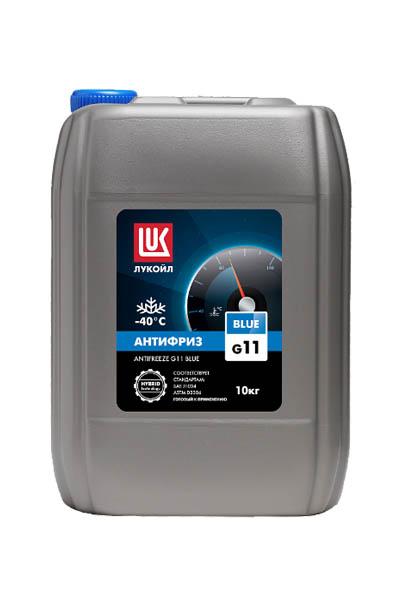 Антифриз LUKOIL G11 BLUE готовый 10кг
