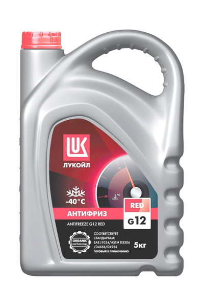Антифриз LUKOIL G12 RED K концентрат 5кг