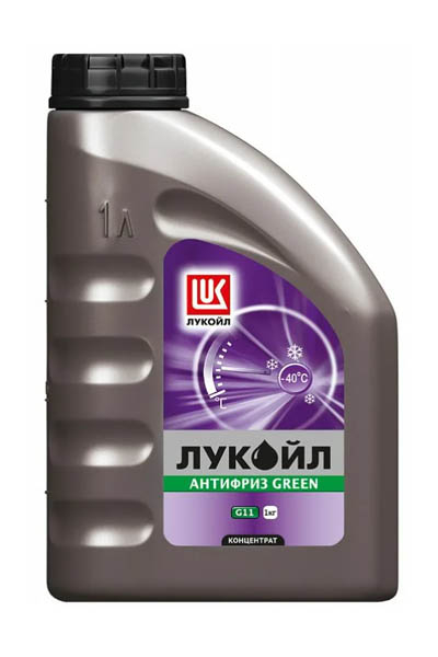 Антифриз LUKOIL G11 GREEN K концентрат 1кг